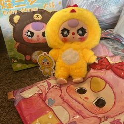 Baby Three 400% V1 Chicken special eyes plush toy.CONFIRMED. 