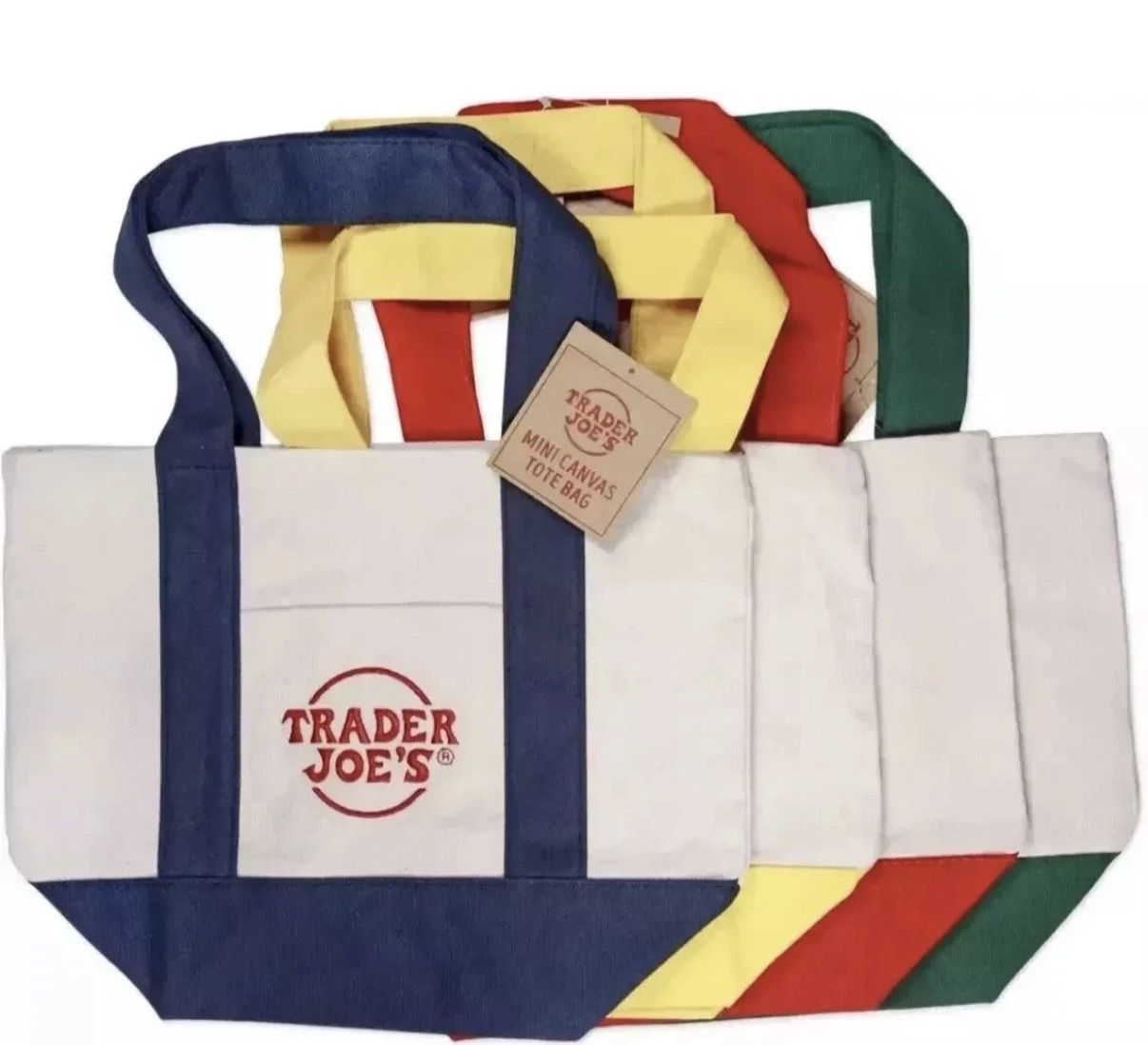 Trader Joes Mini Tote Bags