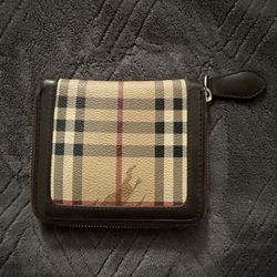 Burberry Check Wallet 