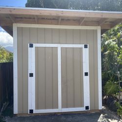 Custom Wood Shed