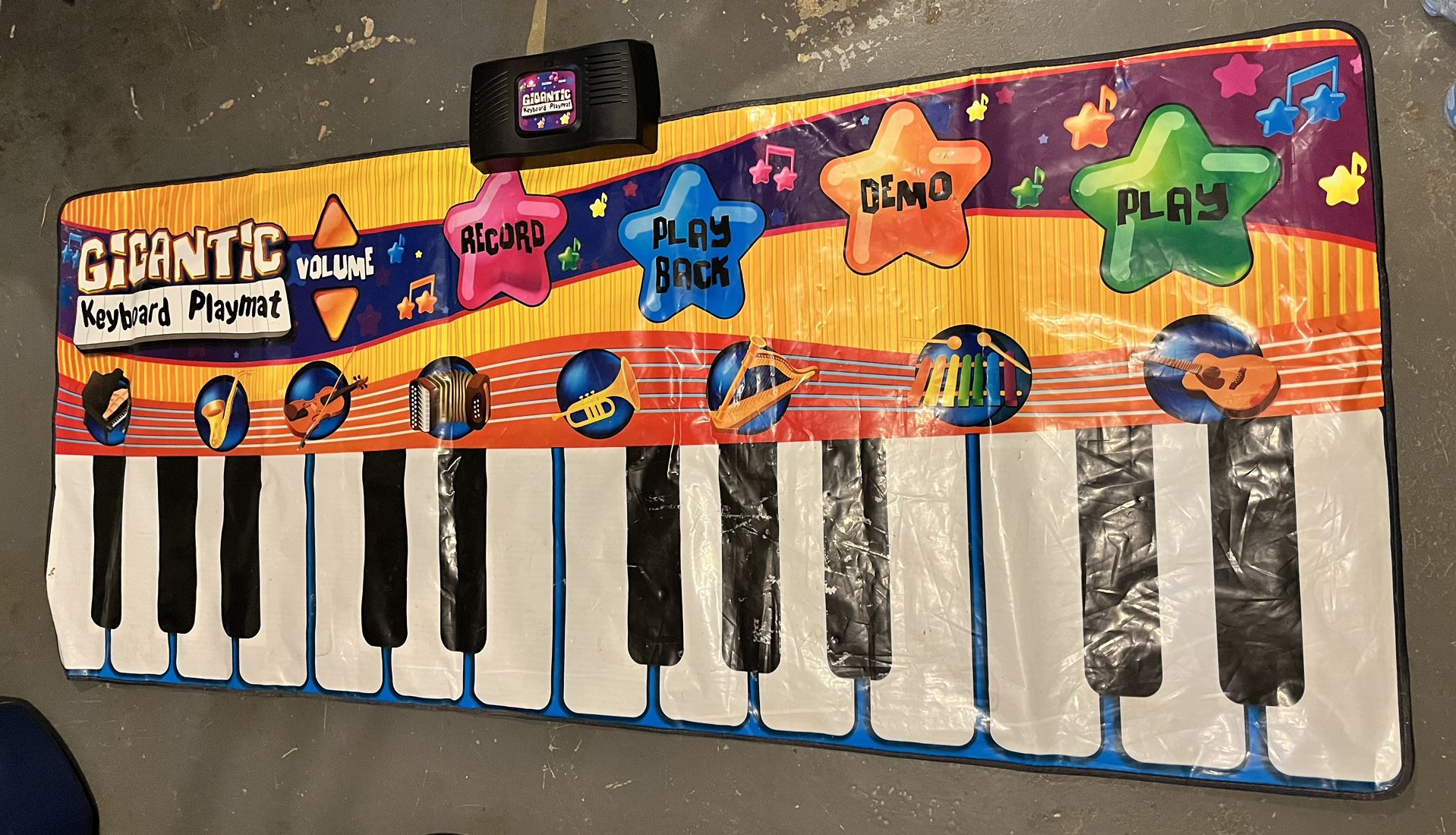Kids Keyboard Playmat