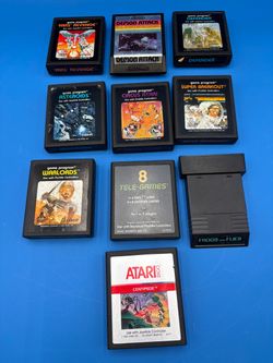 Atari 2600 Game Cartridges lot of 10