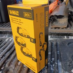 3 Pack DeWalt 20v Batteries