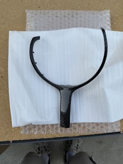 BMW CARBON FIBER M-SPORT STEERING WHEEL TRIM - F10 5-SERIES | F06/ F12/ F13 6-SERIES F22 2-SERIES | F30 3-SERIES | F32 4-SERIES F15 X5 | F16 X6
