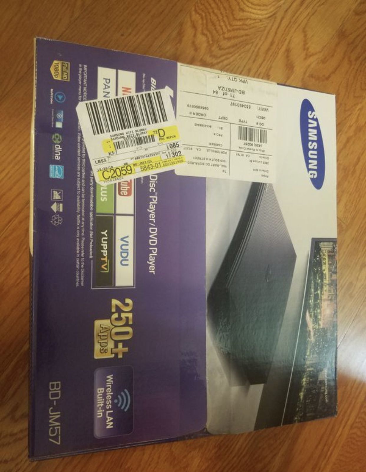 Samsung Blu Ray player - NEW!
