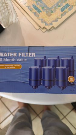 Faucet mounted filtration system filters for PUR