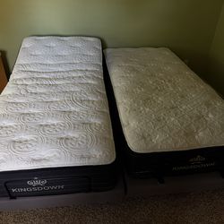 King koil adjustable king bed / split