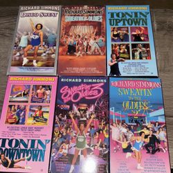 RICHARD SIMMONS BODY WORKOUT TAPES 
