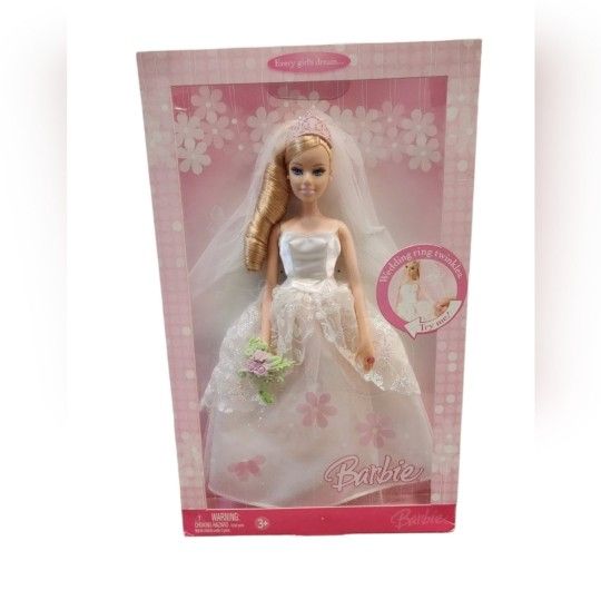 Vintage 2006 Mattel Barbie K8583 Bride Doll