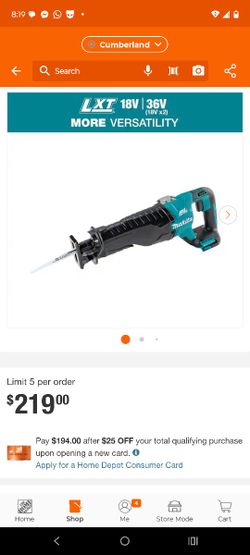 Makita Recipro Saw -12 Amp