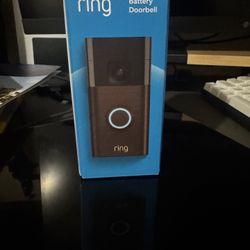 Ring Battery Camera Brand New