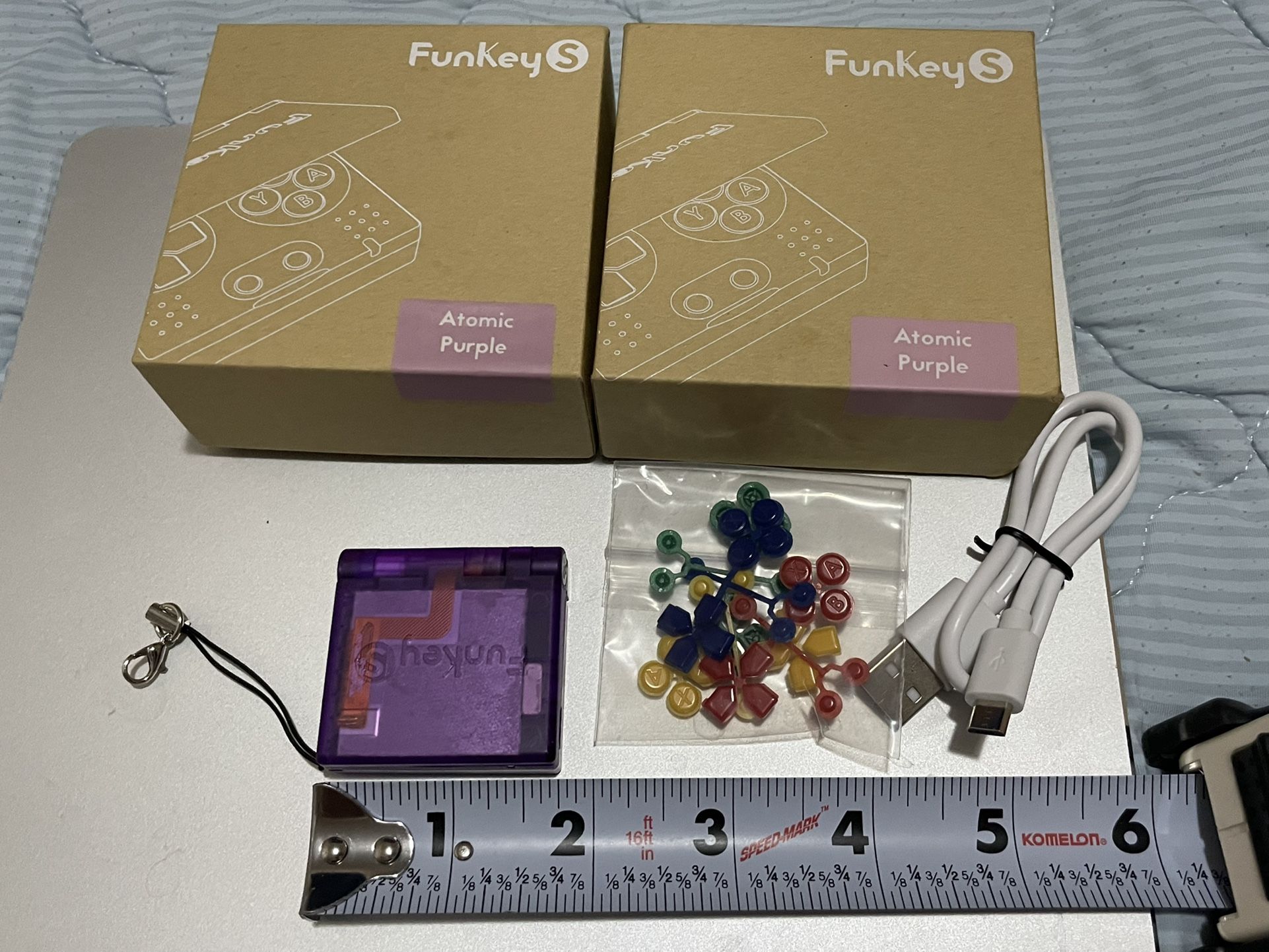 Funkey s mini keychain game console