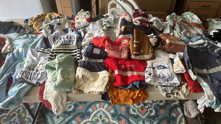 Selling a lot of baby boy clothes over 150 items