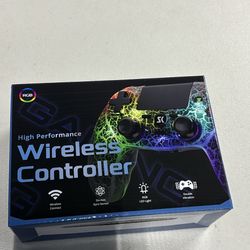 Wireless RGB Light PS4 and Pc Controller