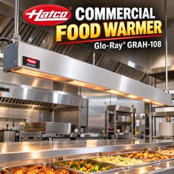NEW IN BOX – Hatco Glo-Ray GRAH-108 108” Commercial Infrared Food Warmer