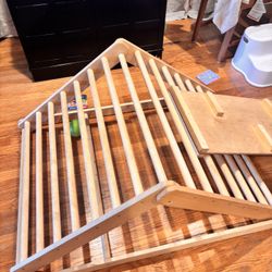 Pikler Triangle Climbing And slide 