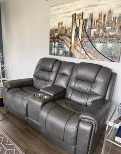 Sofa love seat recliners