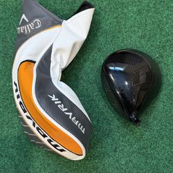 Callaway Mavrik Sub Zero 9 Degree Driver Head Only
