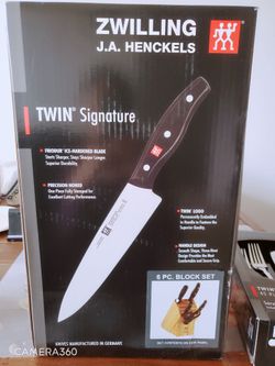 Zwilling J.A. Henckels Twin Signature 6-Piece Knife Block Set