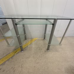 Glass Computer Desk