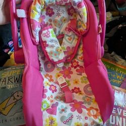 Baby Doll Car Seat
