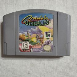Cruis'n World - Nintendo 64 N64 Game Cartridge - Tested & Working