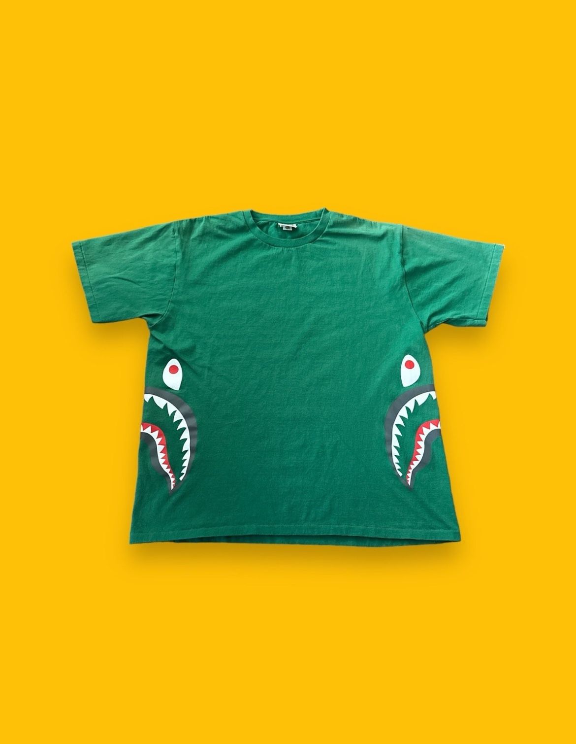 A bathing ape bape shark t-shirt