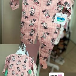 Minnie Mouse Baby Clothed