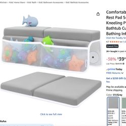 NEW MagicFun Baby Bath Kneeler and Elbow Rest Pad Set