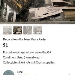 Party New Years Decorations 
