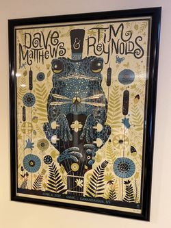 Dave Matthews Band (Dave And Tim) Poster Canandaigua NY July 4 2017 CMAC