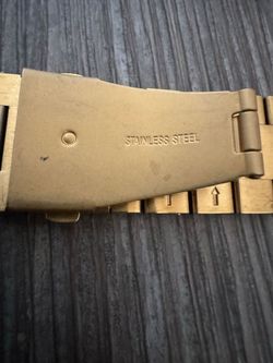 Gold Stainless Steel Watch Band for Iwatch