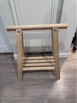 IKEA MITTBACK Birch Desk Trestle – 27” High
