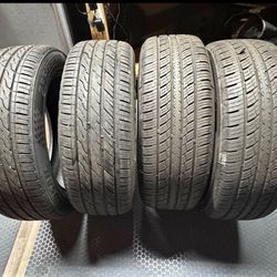 Set Of 4 ( 2 Pairs) Tires 235/55/20  all season