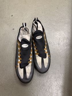 Nike Vapor Edge Pro 360 Cleats Black/Gold
