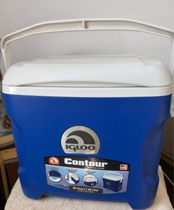 BLUE IGLOO COOLER
