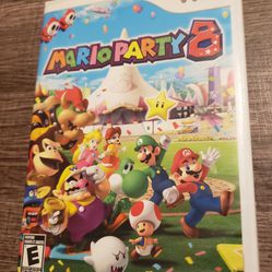 Mario Party 8 (Nintendo Wii, 2007) Complete With Manual