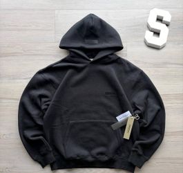Fear of God Essentials Black Pullover Hoodie size S/M/L/ XL
