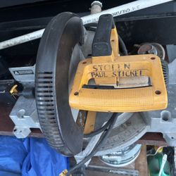 DW 705 - 12” Conpuond Miter Saw