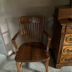 Antique office chair