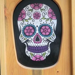 Frame Sugar Skull Painting