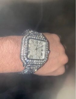 Moissanite watch
