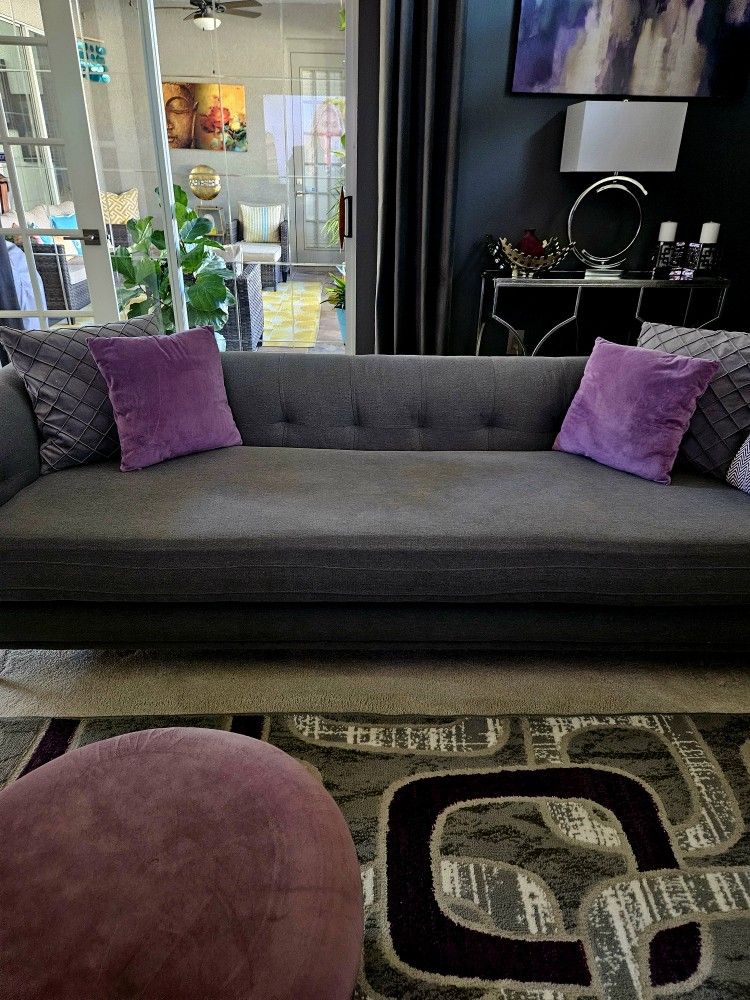All MODERN GRAY SOFA