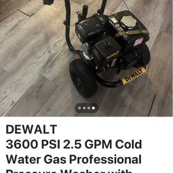 New. 3600 Dewalt