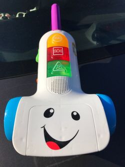 Fisher price vacuum learn abc and 123 colors and shapes