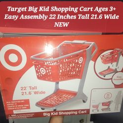 Target Big Kid Shopping Cart Brand New Sold Out