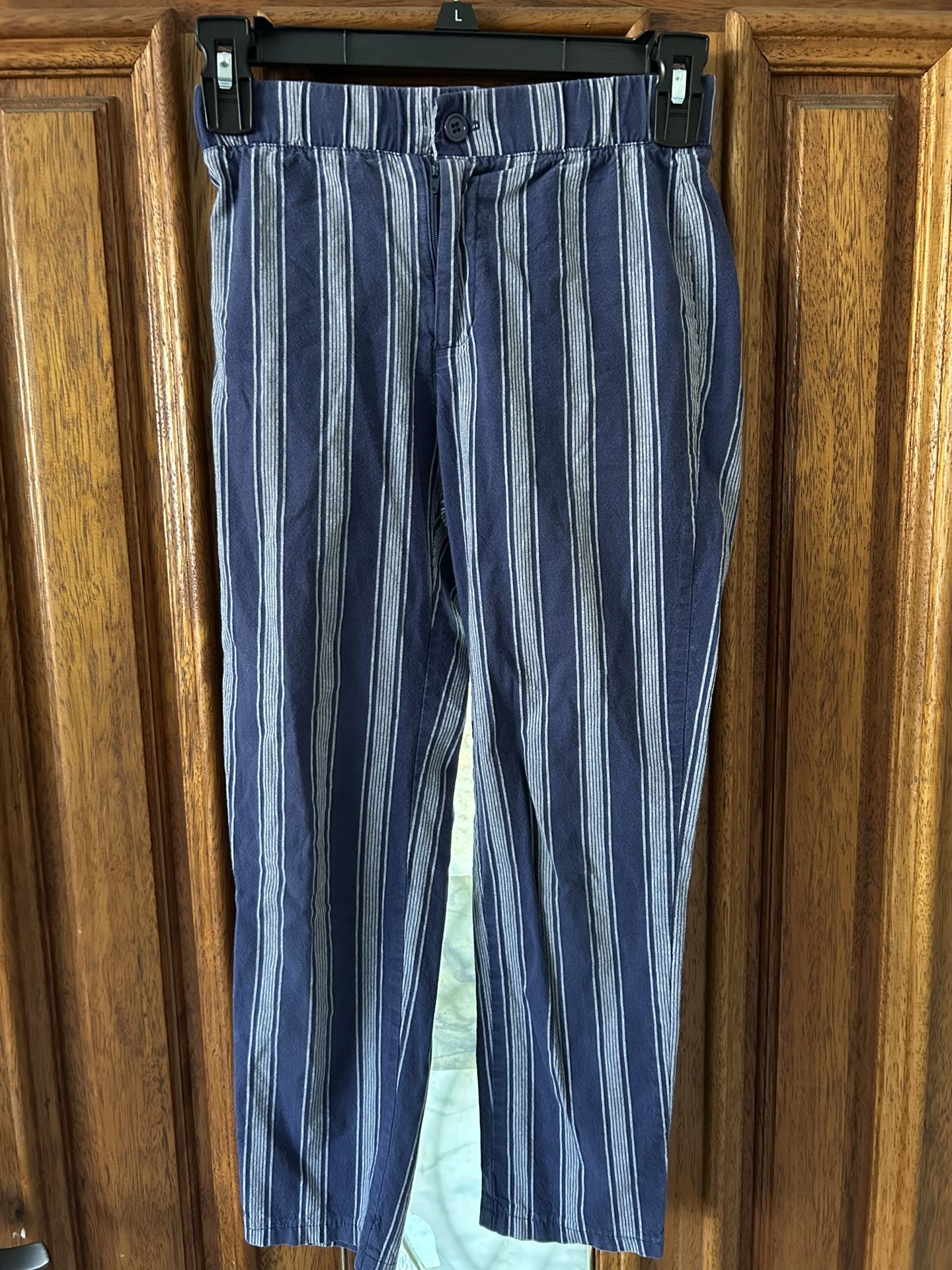 White Farm Pants