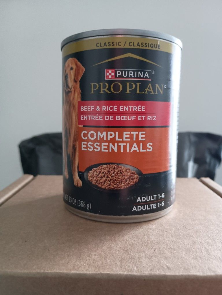 Purina Pro Plan -Beef & Rice (Four Cans)