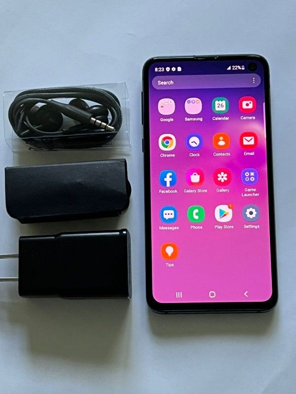 Samsung Galaxy S10e,  128GB,  Factory UNLOCKED,  Excellent Condition. 