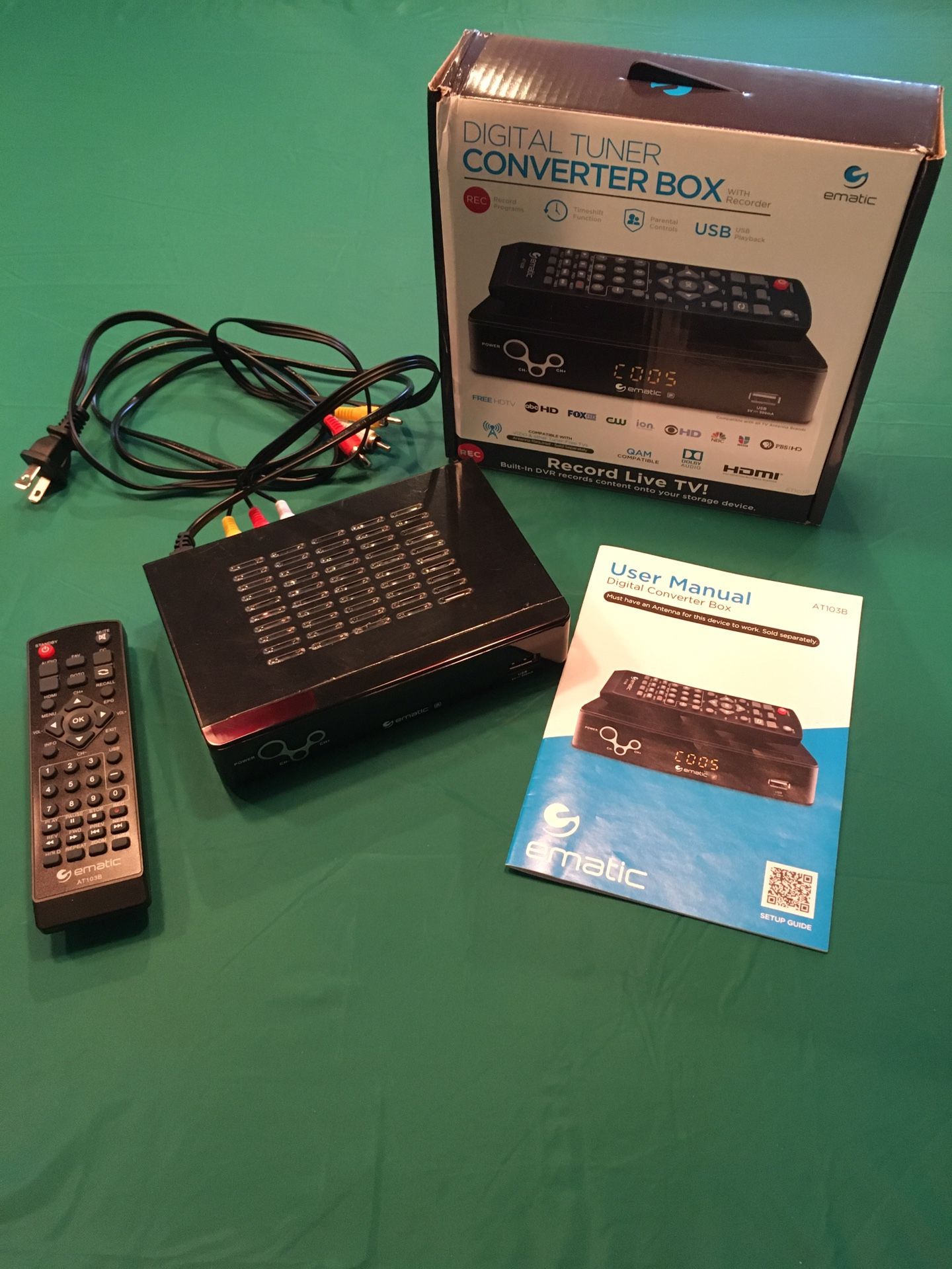 Digital Tuner Converter For Analog TV